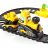 CAT traukinys su šviesomis ir garsais Junior Crew, 82489 82489