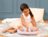LULLABABY lėlė kūdikis su kombinezonu, juostele ir pagalve, LBY7672Z 