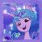 DIAMOND DOTS kūrybinis rinkinys piešimas deimantais My Little Pony Izzy Moonbow, 3406 deimantai, DBX.091 DBX.091