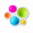 FAT BRAIN TOYS Dimpl sensorinis žaislas, FA192-1 FA192-1