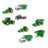 JOHN DEERE traktorių rinkinys, 4 vnt., 37685 