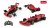 RASTAR 1:16 mastelio valdomas automodelis-konstruktorius Ferrari  SF1000, 97000 97000