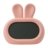 MARY'S laikrodis-žadintuvas RABBIT, Pink, MW20729 