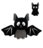 KEEL TOYS Pliušinis šikšnosparnis 13cm asort., EH3880 