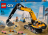 60420 LEGO® City Big Vehicles Geltonas statybų ekskavatorius 