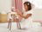 LULLABABY lėlės aukšta kėdutė, LBY7679Z 